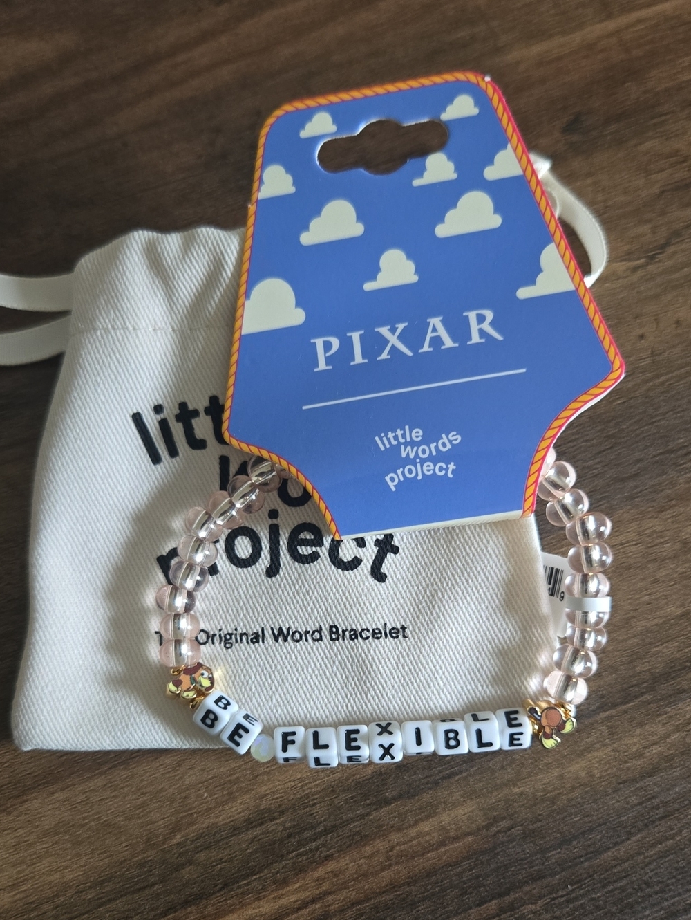 Little Words Project Disney Toy Story Bracelet - Slinky Dog BE FLEXIBLE Sz M/L